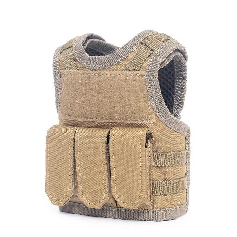 Mini gilet Molle bouteille réglable