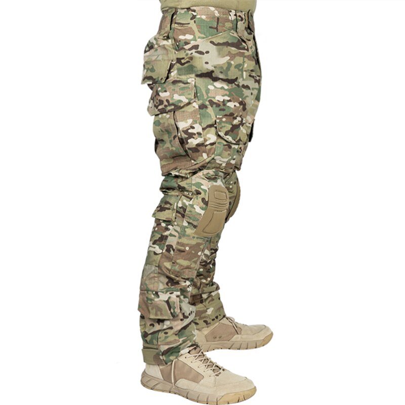 Pantalon combat genouillères OTS