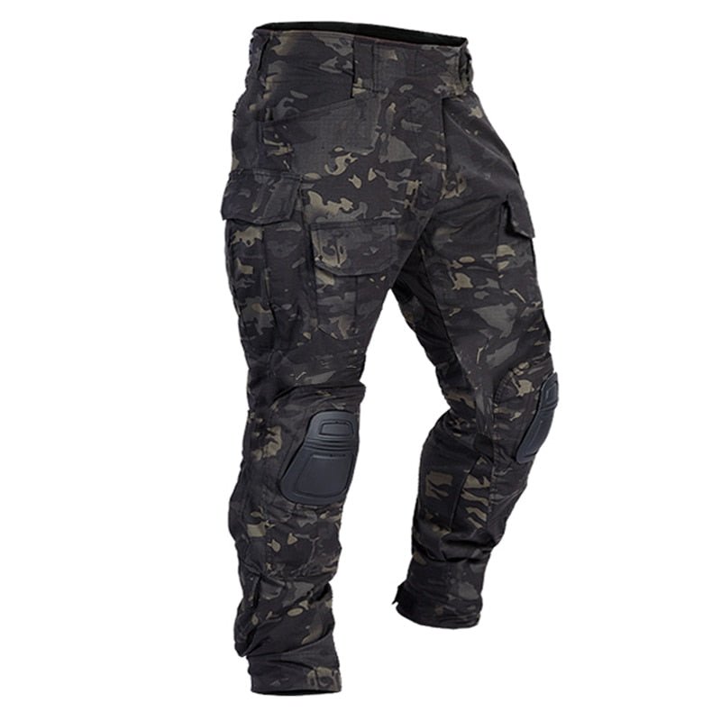 Pantalon combat genouillères OTS