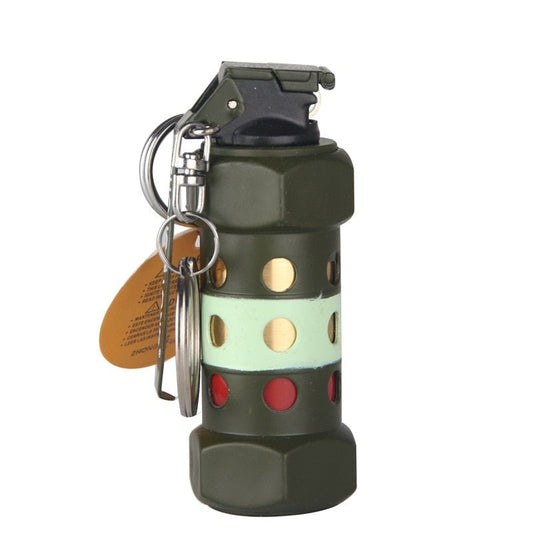 Porte-clé briquet grenade multifonction