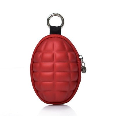 Porte-clé forme grenade PU F029