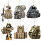Porte-clé gilet tactique militaire