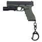 Porte-clé pistolet G-17 1:4 lampe/chargeur
