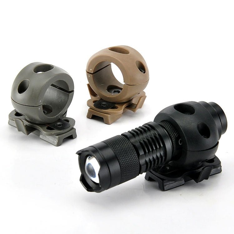 Support lampe casque 20mm