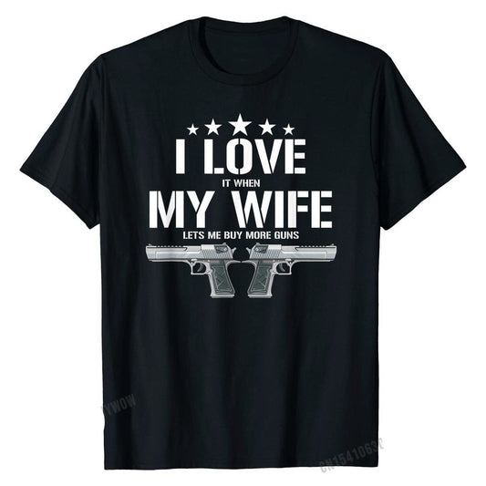 T-shirt "I love my wife"