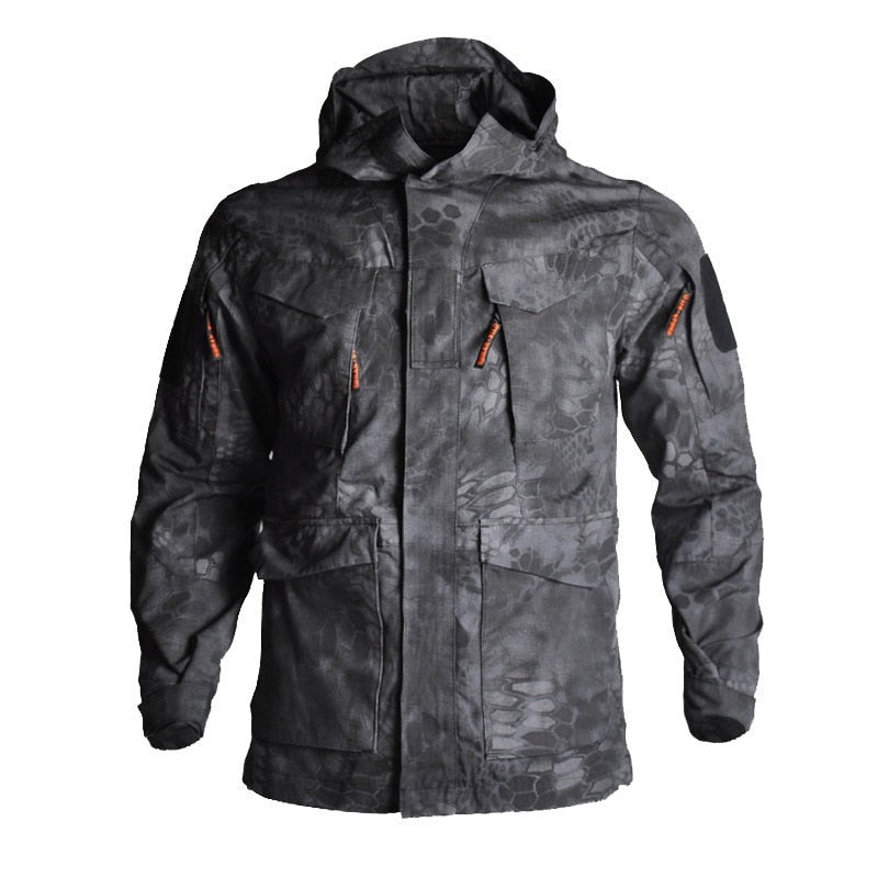 Veste M65 HWILD Phyton noir